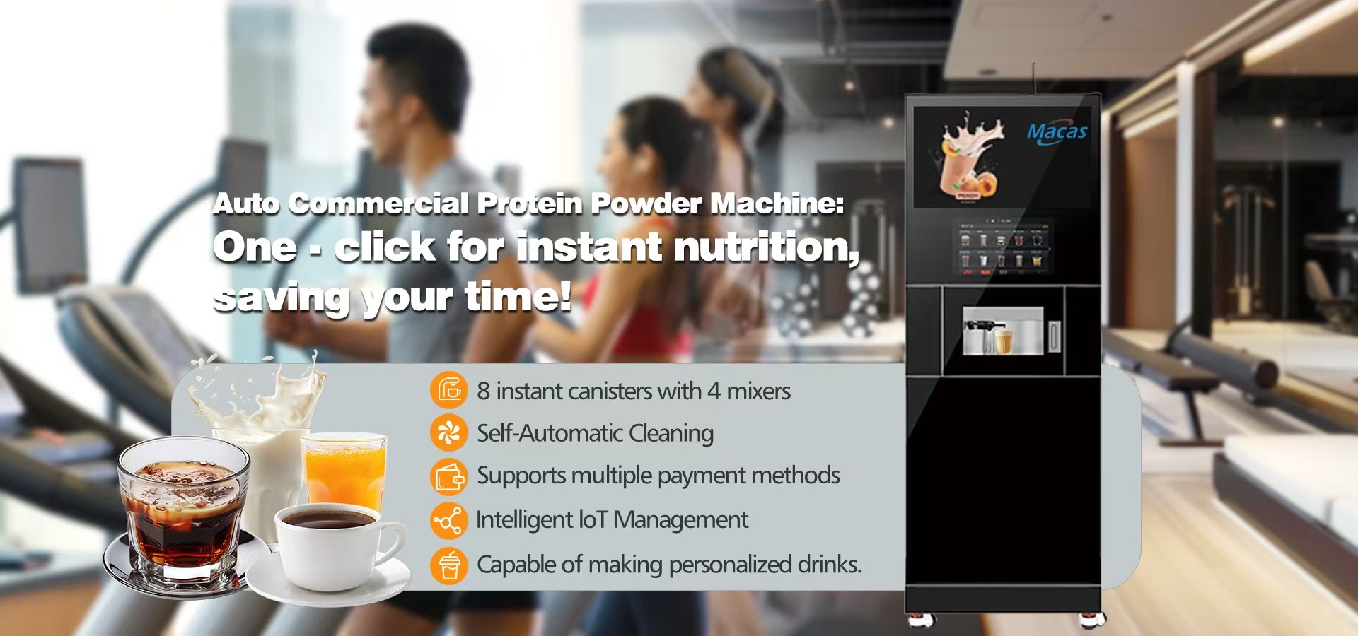 quality Commercial Coffee Vending Machine factory