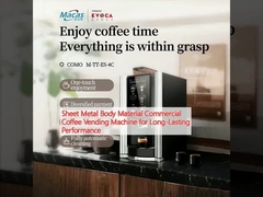Sheet Metal Body Material Commercial Coffee Vending Machine for Long-Lasting Performance