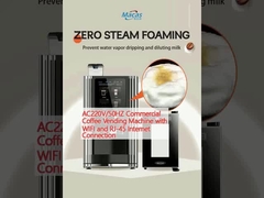 AC220V/50HZ Commercial Coffee Vending Machine with WIFI and RJ-45 Internet Connection