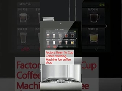 Factory Bean To Cup Coffee Vending Machine for coffee shop