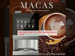 High quality Table Top Coffee Vending Machine in office