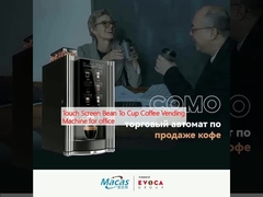 Touch Screen Bean To Cup Coffee Vending Machine for office