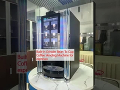 Built-in Grinder Bean To Cup Coffee Vending Machine for espresso