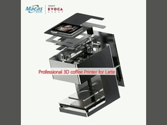 Professional 3D coffee Printer for Latte