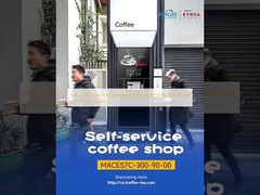 Auto Self Service Espresso Coffee Vending Machines with high quality