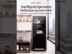 Commercial Auto Free Standing Bean To Cup Coffee Vending Machine 