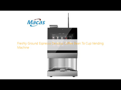 Freshly Ground Espresso Desktop Coffee Bean To Cup Vending Machine