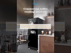 MACAS Floor Standing Coffee Machine Precise Grinding Extraction for Rich Full-Bodied Flavors