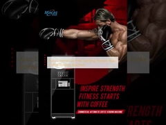 Auto Commercial Free Standing Protein Shake Coffee Vending Machine
