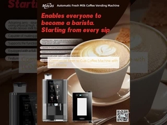 Commercial Bean to Cup Coffee Machine with LCD Display