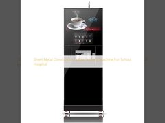 Sheet Metal Commercial Coffee Vending Machine For School Hospital