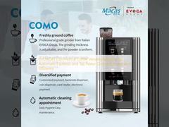 EVOACAS Commercial Coffee Vending Machine for Automatic Espresso and Tap Water Connection and and Efficiency