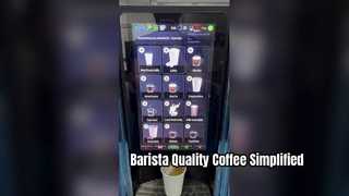 Table top coffee machine for HORECA