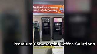 Macas commercial coffee vending machine showroom