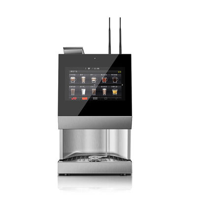Buy Stainless Steel Hot And Cold Commercial Coffee Vending Machine 2700W online manufacture