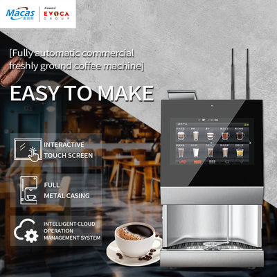 Cappuccino Latte Tabletop Coffee Vending Machine Close Loop Control With IOT Function