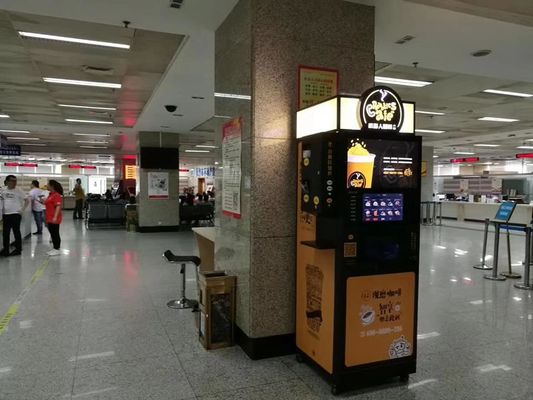 Buy Tea Coffee Instant Coffee Vending Machine Coin Operated 2200W online manufacture