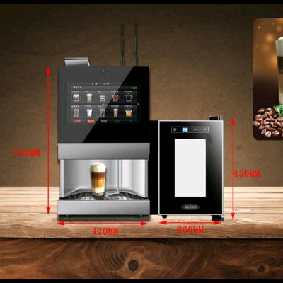 Buy 2000W Automatic Espresso Fresh Coffee Vending Machine 4G WIFI Internet online manufacture