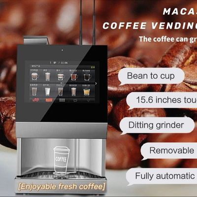Buy Scan QR Code Commercial Coffee Vending Machine Touch Screen Automatic Espresso Machine online manufacture