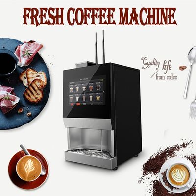 Buy 15.6inch Screen Table Top Bean To Cup Coffee Vending Machine With IOT Function online manufacture