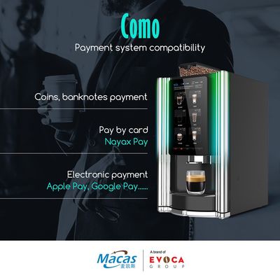 Buy 15.6inch Touch Screen Instant Bean To Cup Vending Coffee Machine Support IOT online manufacture