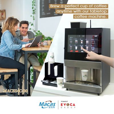 Buy 2.2L Commercial Coffee Making Equipment Bean To Cup Vending Machine 2700W online manufacture