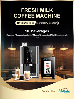 Manufacture Multi-functional Espresso Coffee Maker Machine for Automatic Fresh Milk Vending Coffee