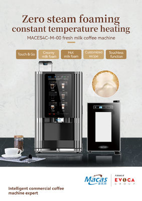 Fresh Milk Automatic Coffee Vending Machine suits in Cafe