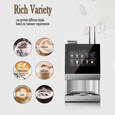 Professional Coffee Vending Machine With Gear Pump Ditting Grinder High Quality