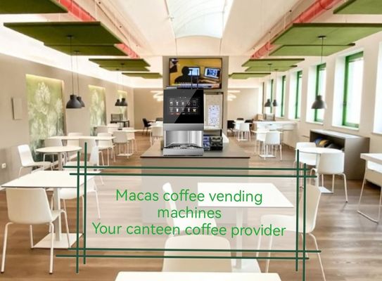 Buy Commercial Best Bean To Cup Coffee Vending Machine With Imported Grinder online manufacture