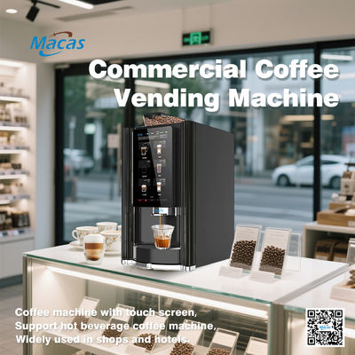 Automatic Espresso Freshly Ground Coffee Vending Machine