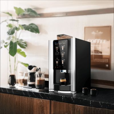 Tea And Other Beverages Bean To Cup Coffee Vending Machine With More Than 12 Drinks And Cup Height 70-158mm