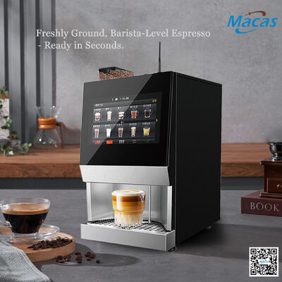 Commercial Coffee Vending Machine Offering Flexible Beverage Production Including Coffee Fruit Juice and Milk Tea Options