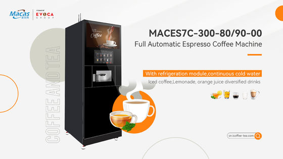 School Smart Touch Screen Coffee Vending Machine Support IOT