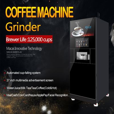 Good price OEM Commercial Coffee Machine Auto Coffee Vending Machine with Tea Brewer online