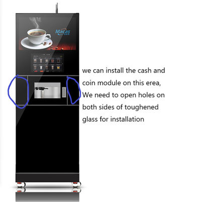 Good price EVOACAS Cappuccino Vending Machine Business Remote Control WIFI 4G online
