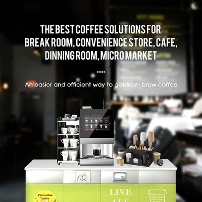 Good price WIFI 4G Commercial Coffee Vending Machine Automatic Espresso Coffee Machine online