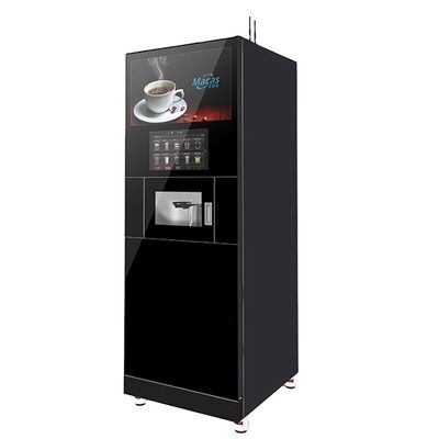 Good price Freshly Ground Auto Cappuccino Vending Machine Free Standing With Cooler online