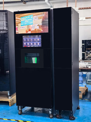 Good price 2400W Office QR Code Coin Operated Coffee Vending Machine With Ice Maker online