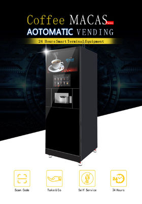 MACAS Commercial Coffee Vending Machine With 20 Kinds Of Beverages