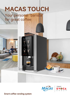 220V 2000W Automatic Coffee Vending Machine with 15.6inch Touch Screen