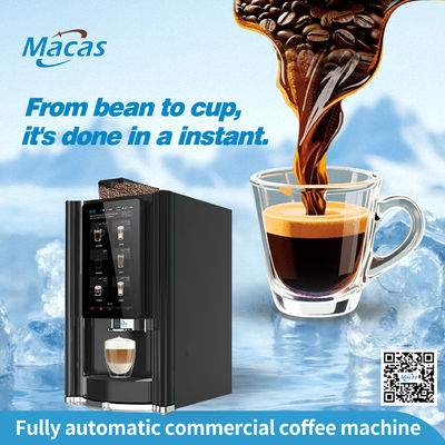 Bean To Cup Coffee Vending Machine Optional Liquid and Milk Powder Frother for Your Business Needs