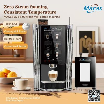 Upgrade Office Customizable Commercial Coffee Vending Machine With Gear Pump