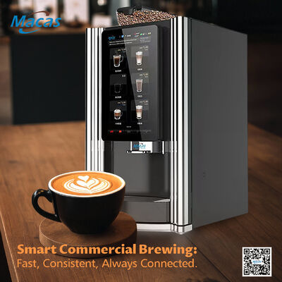 Automatic Coffee Vending Machine with 15.6inch Touch Screen suit in HORECA