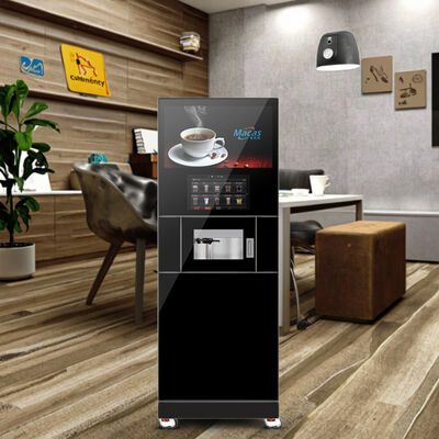 Good price Professional Self-Service Coffee Machine Automated Cup-Falling System Vending Coffee Bean Grinder online